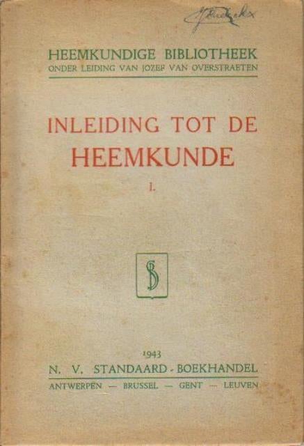 (g6) Inleiding tot de heemkunde, 1943, Envoi, Utilisé