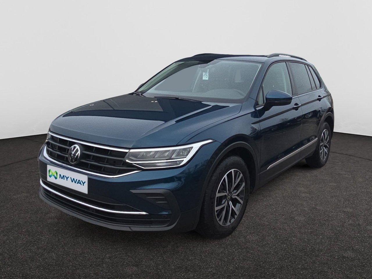 Volkswagen Tiguan Life Business 1.5 TSI 110 kW (150 pk) 7 ve, Auto's, Automaat, Blauw, Multifunctioneel stuurwiel, https://public.car-pass.be/vhr/e19b87a2-9b47-41d5-b639-4b5e8183921e