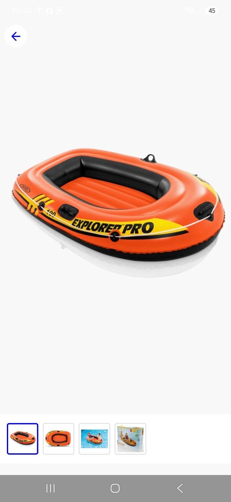 intex opblaasboot pro 100, Sports nautiques & Bateaux, Canoës, Enlèvement ou Envoi