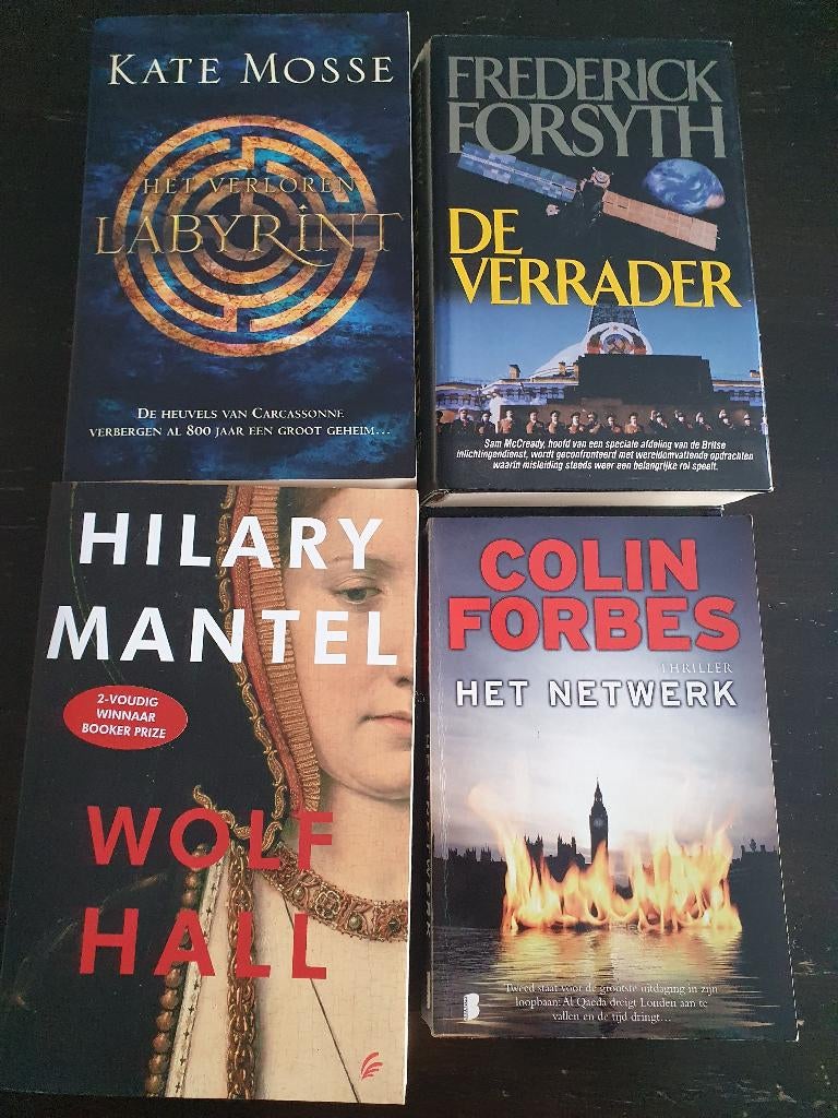 boeken te koop thrillers en romans, Ophalen, Gelezen