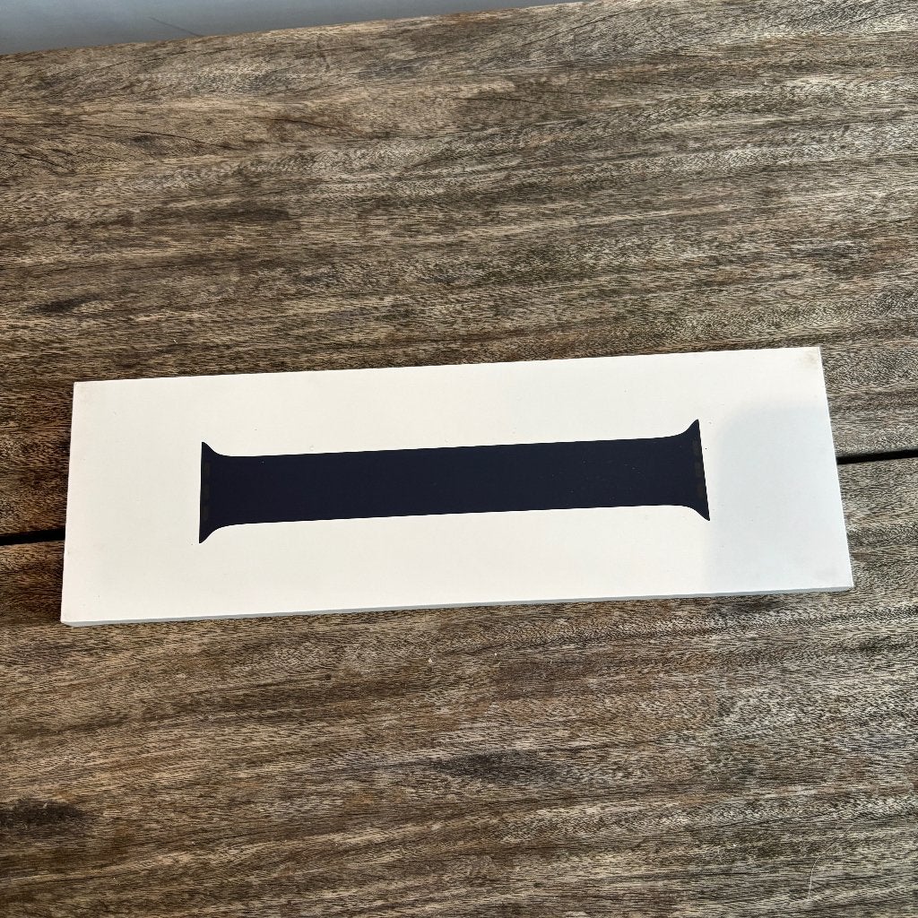 NIEUW: Apple Watch Solo Loop bandje - Navy Blue, Neuf, Étanche, Enlèvement ou Envoi, Apple Watch