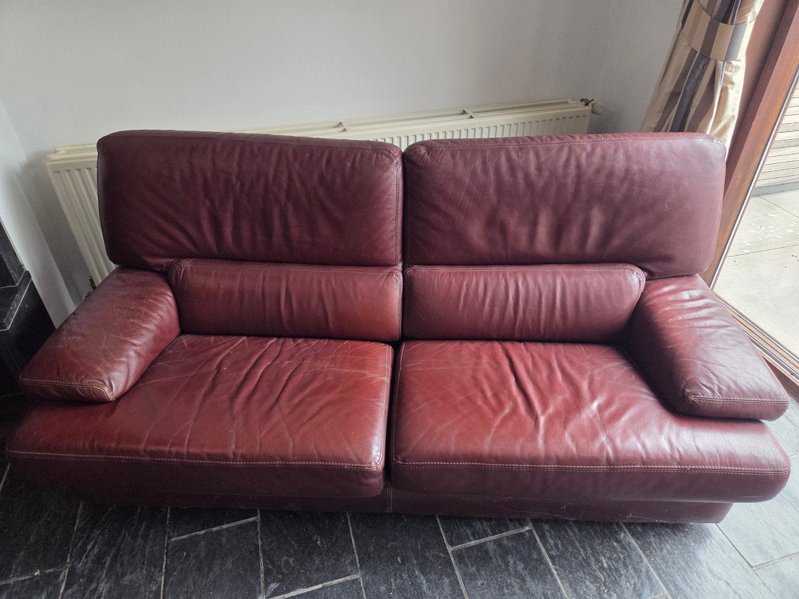 leren salon, Huis en Inrichting, Ophalen
