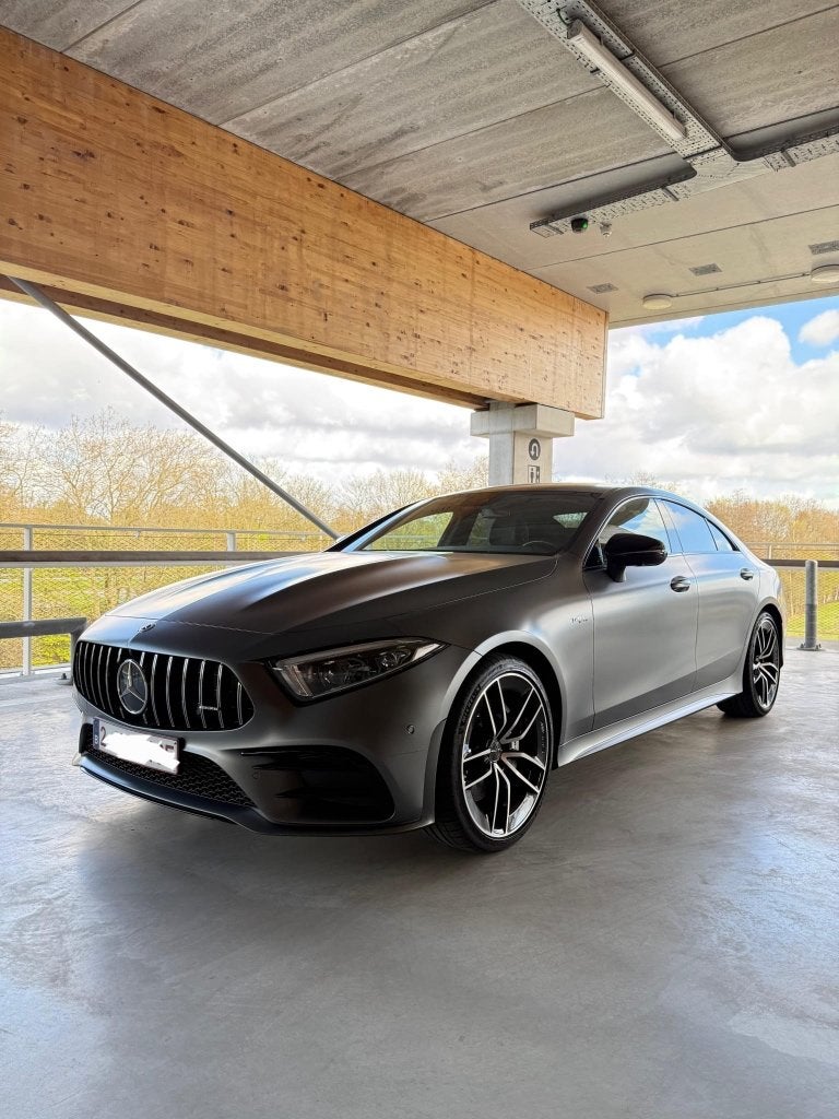 Mercedes CLS53AMG Parfait état, Cuir, Argent ou Gris, Achat, Euro 6