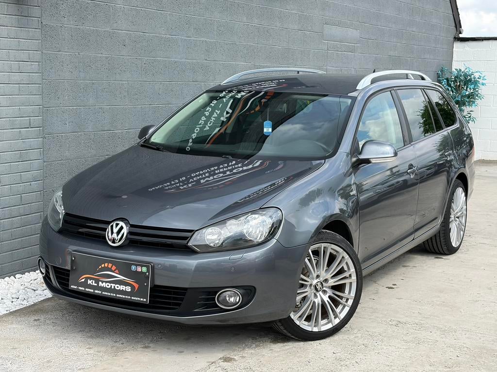 VW GOLF VARIANT ÉDITION MATCH 1.4TSI ESSENCE 155 000KM 2012, Auto's, Voorwielaandrijving, Euro 5, Zwart, Bedrijf