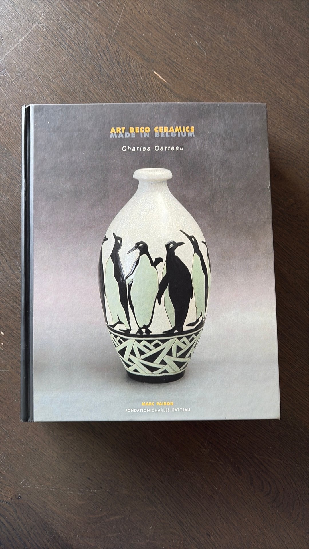 Charles Catteau, art deco ceramics boek naslagwerk, Ophalen, Zo goed als nieuw