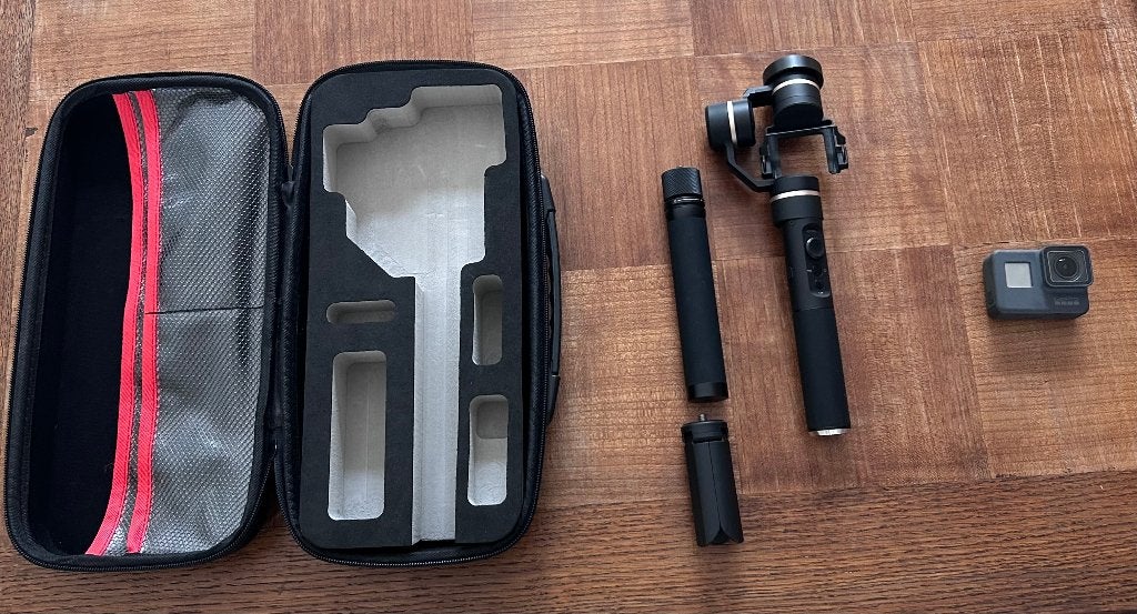 GoPro Hero 5 + FeiyuTech G5 gimbal, Audio, Tv en Foto, Ophalen of Verzenden, Zo goed als nieuw, GoPro