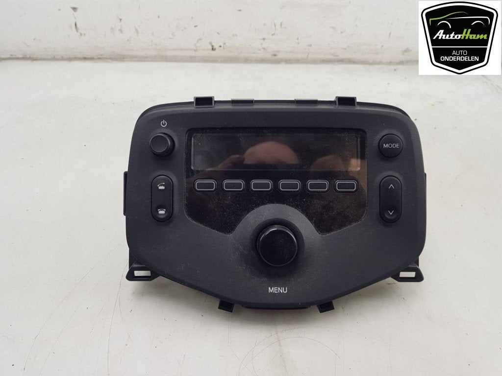RADIO Toyota Aygo (B40) (|861200H060|B000794580|), Gebruikt, Toyota