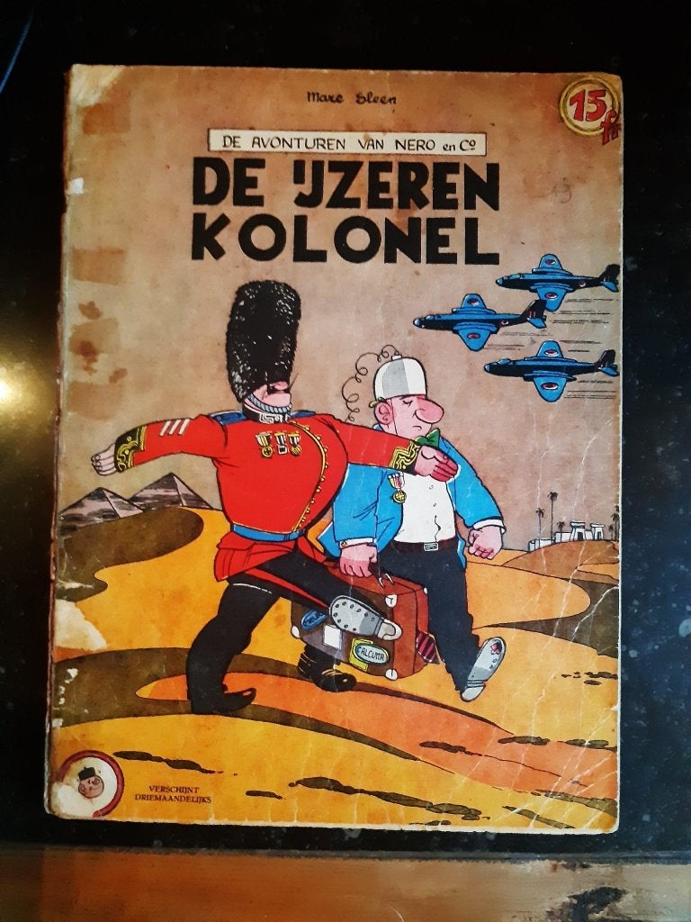 Nero - De ijzeren kolonel - Het Volk Uitgaven 1ste reeks, Boeken, Ophalen, Gelezen