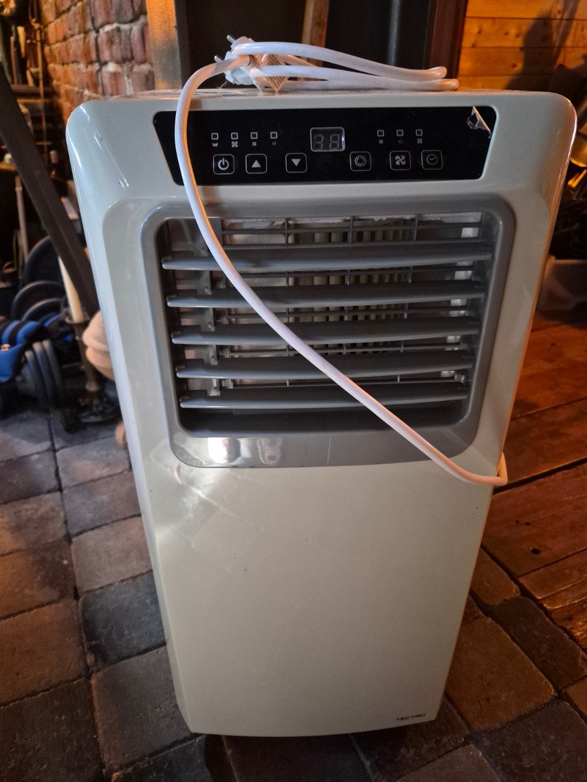 Tectro TP2520 airconditioner, Ophalen