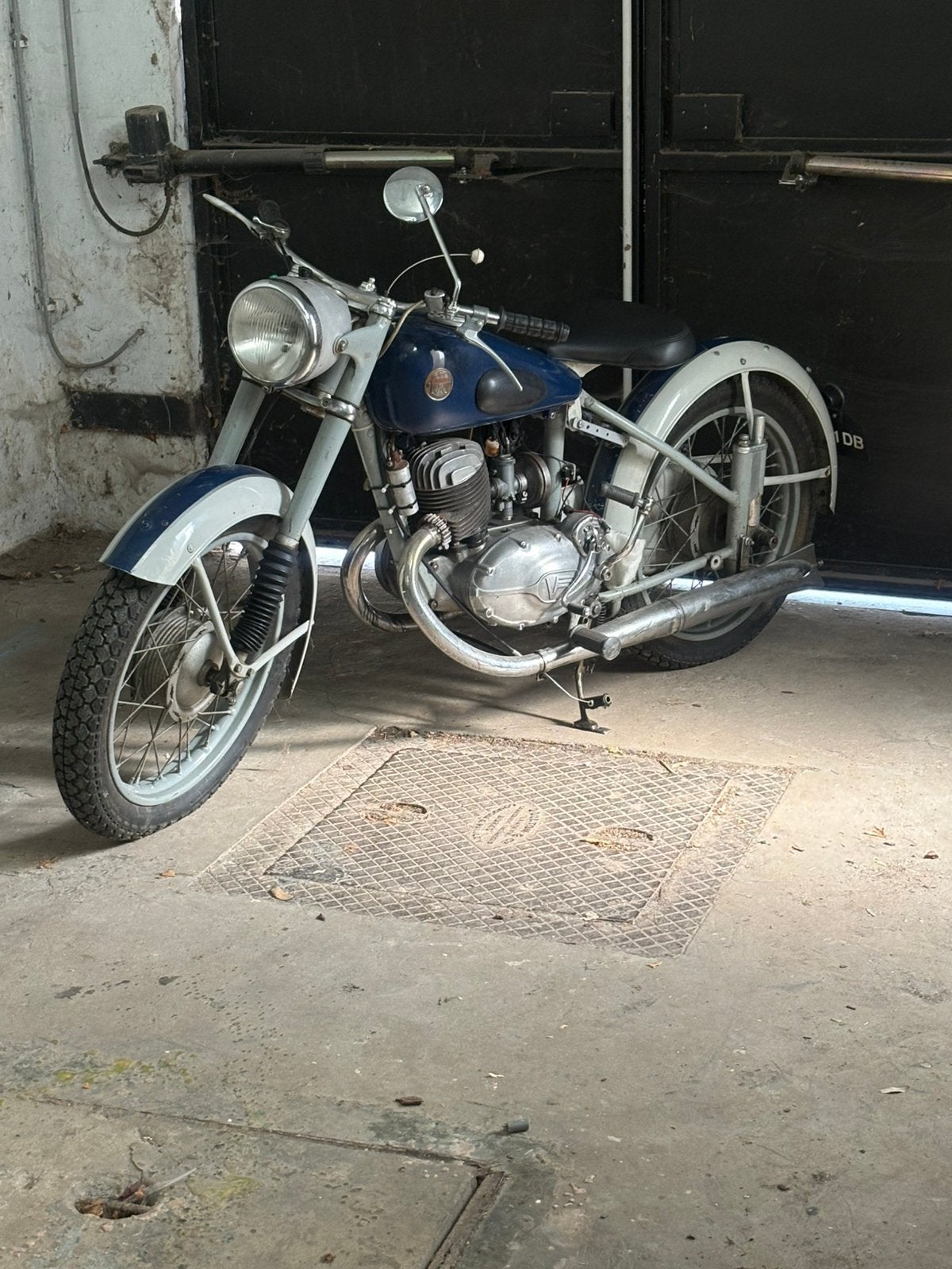 Vintage motorfiets Victoria