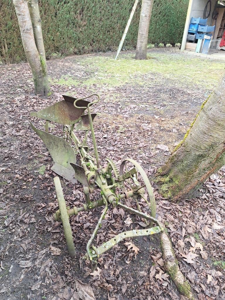 Paarden ploeg, Ophalen