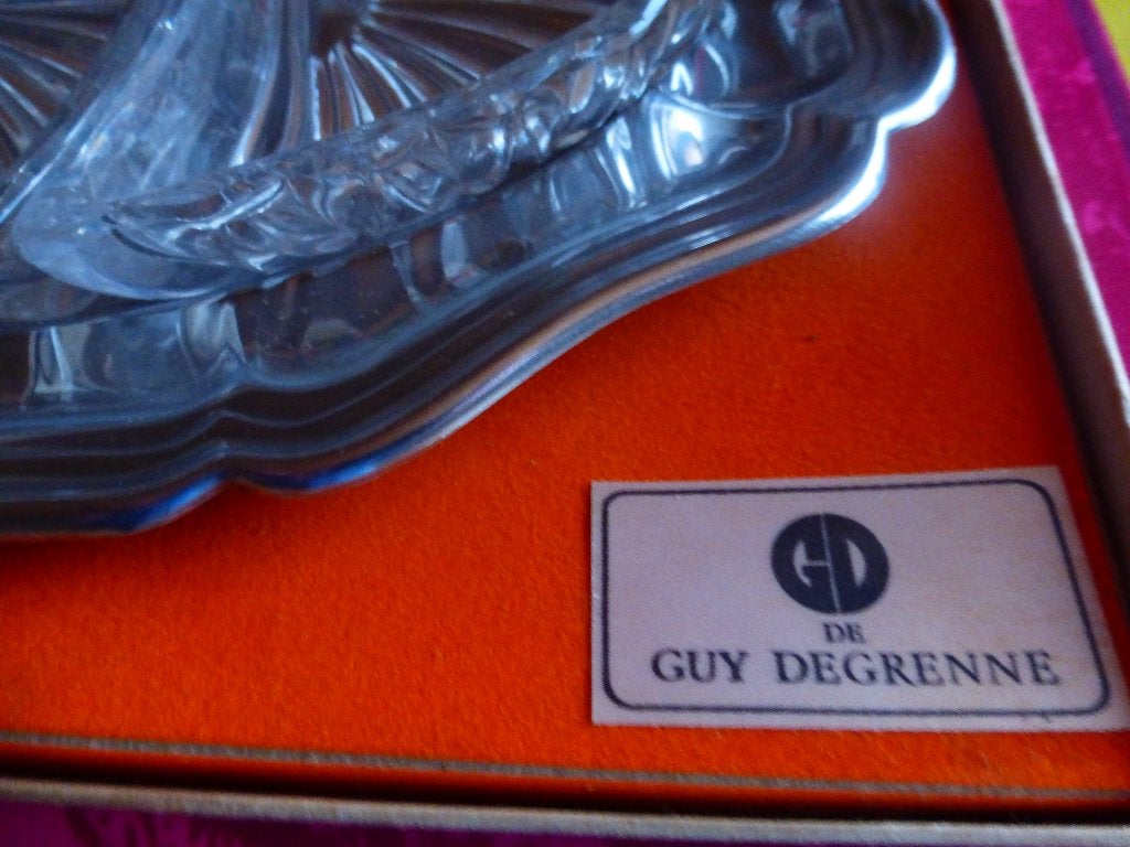 Roestvrijstalen schaal + 4 vakken „Guy Degrenne”, Ophalen of Verzenden, Nieuw, Guy Degrenne, Kom(men)
