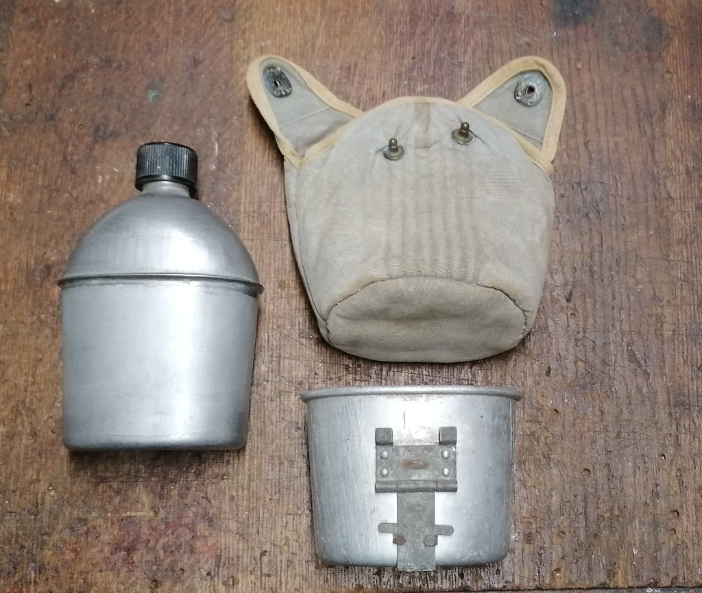 Gourde militaire US Américaine WW2, Collections, Envoi, Autres, Autres types