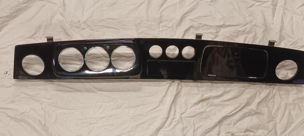 dashbord ZWART GELAKT 3+3 tellers Classic Mini, Auto-onderdelen, Dashboard en Schakelaars, Ophalen, Nieuw, Austin