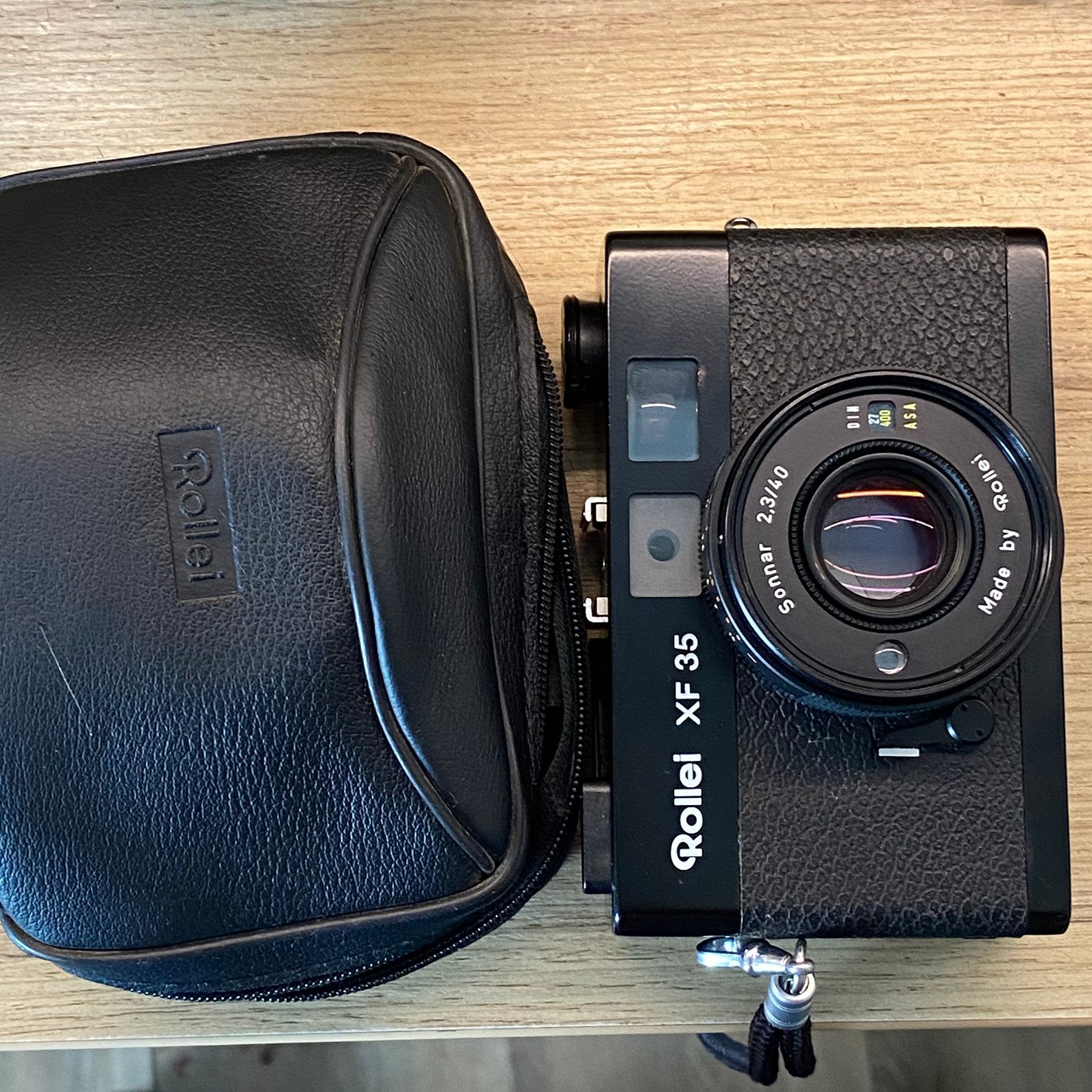 Rollei XF 35, Sonnar 40mm f2.3 *comme neuf, Enlèvement ou Envoi, Comme neuf, Reflex miroir, Autres Marques