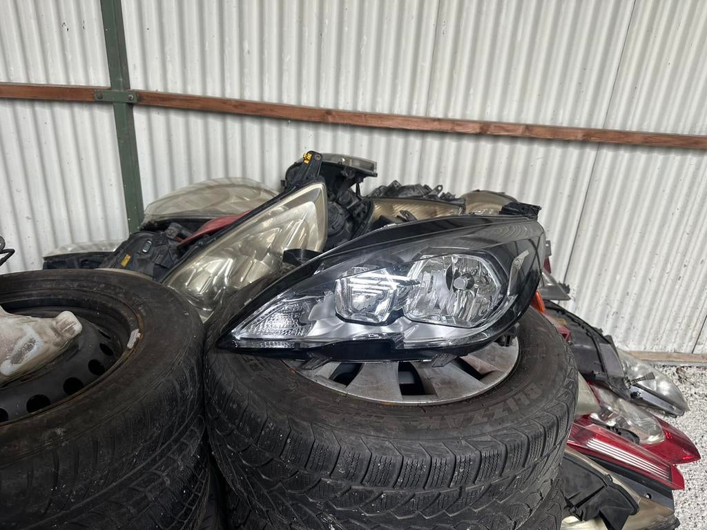 Koplampen peugeot 308, Ophalen
