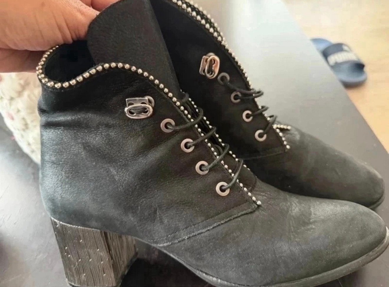 Bottine en cuir doux. Buffalo. 39, Vêtements | Femmes, Enlèvement ou Envoi, Comme neuf