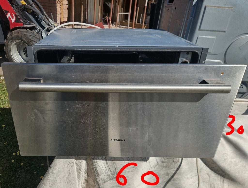 Warmhoudlade, Electroménager, Fours, Encastré, Siemens, Comme neuf, Enlèvement