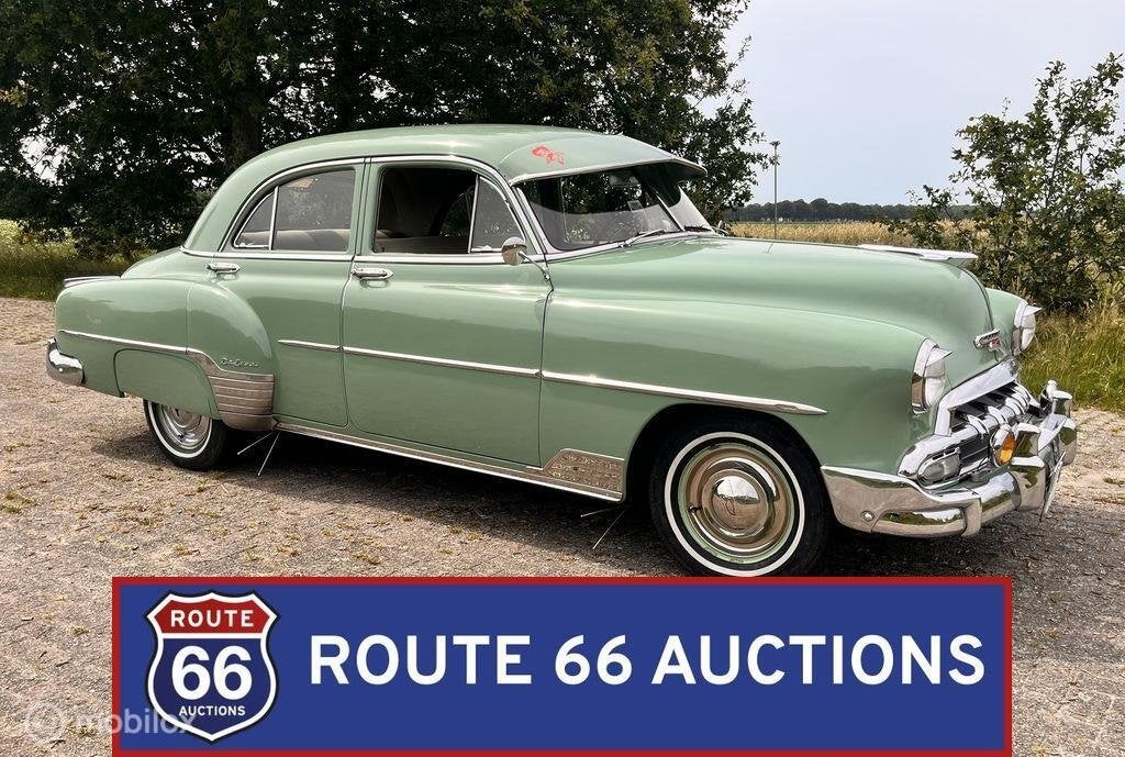 Chevrolet Styleline Deluxe | 1952 | Route 66 Auctions, Autos, Achat, Entreprise, Chevrolet, Boîte manuelle
