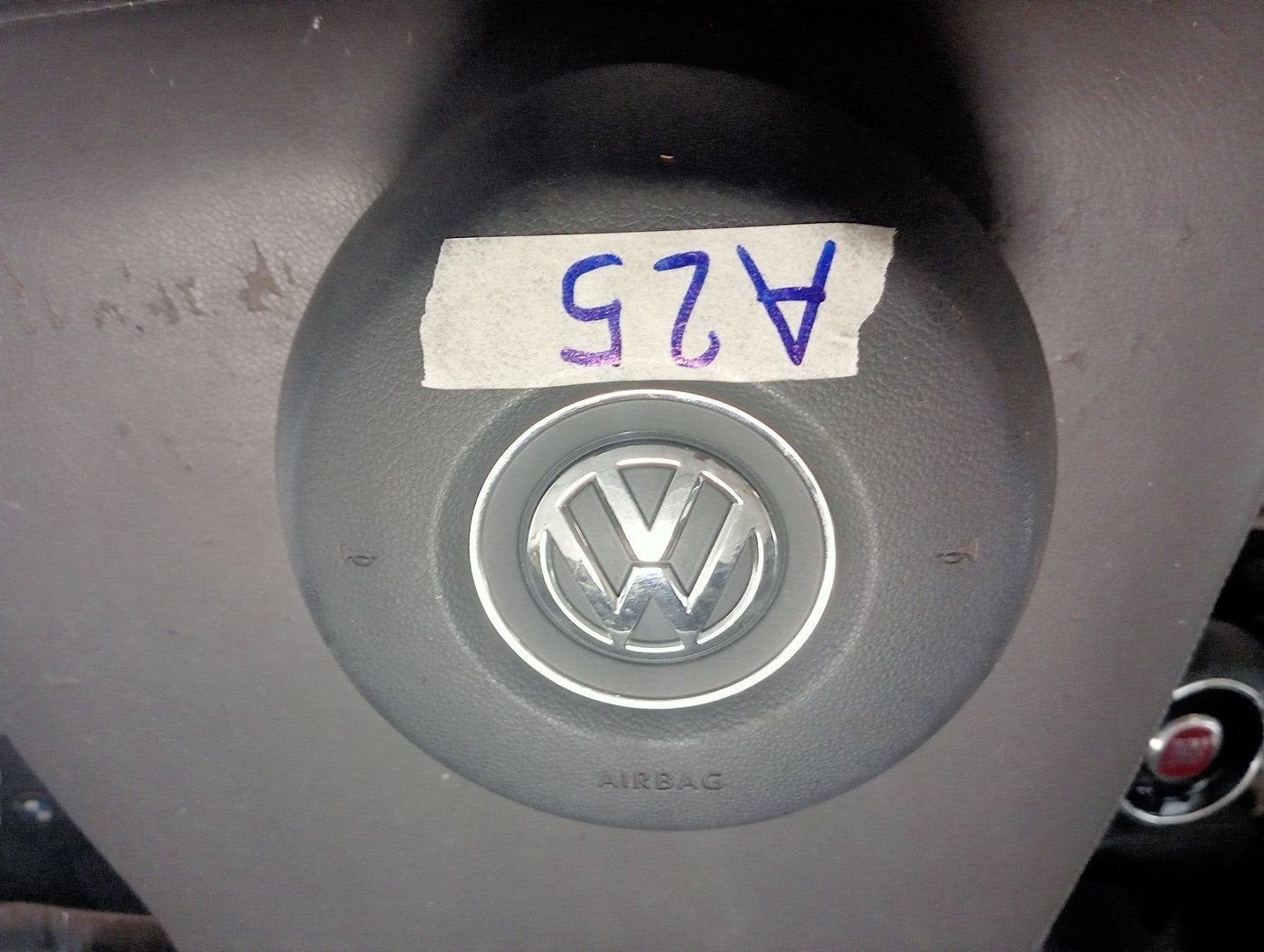 VOLKSWAGEN KEVER STUURWIEL BESTUURDERSAIRBAG 2012-2019 5C588, Gebruikt, -, Volkswagen, -