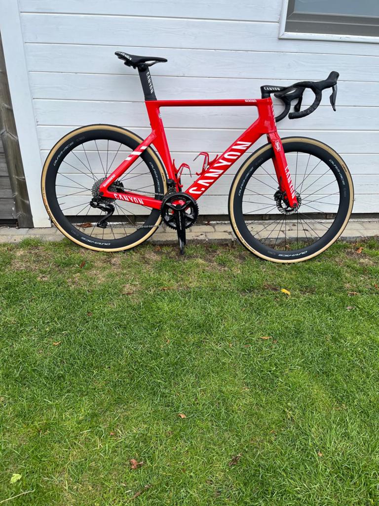 Canyon aeroad cfr maat L, Ophalen, Carbon, Zo goed als nieuw, 57 tot 61 cm
