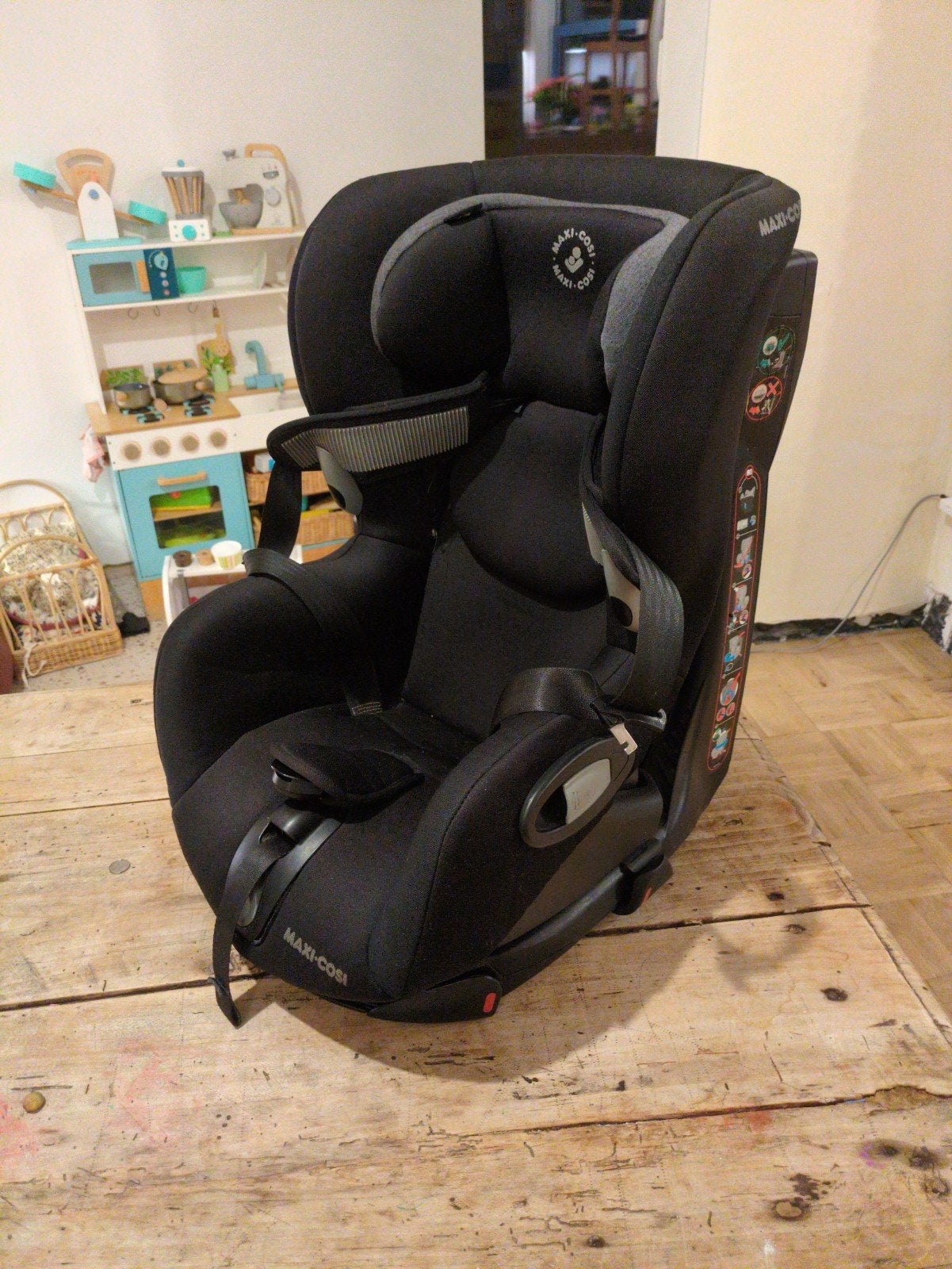 autostoel maxi cosi axis authentic black, Enfants & Bébés, Sièges auto, Ceinture de sécurité, Enlèvement, Utilisé, Dossier réglable