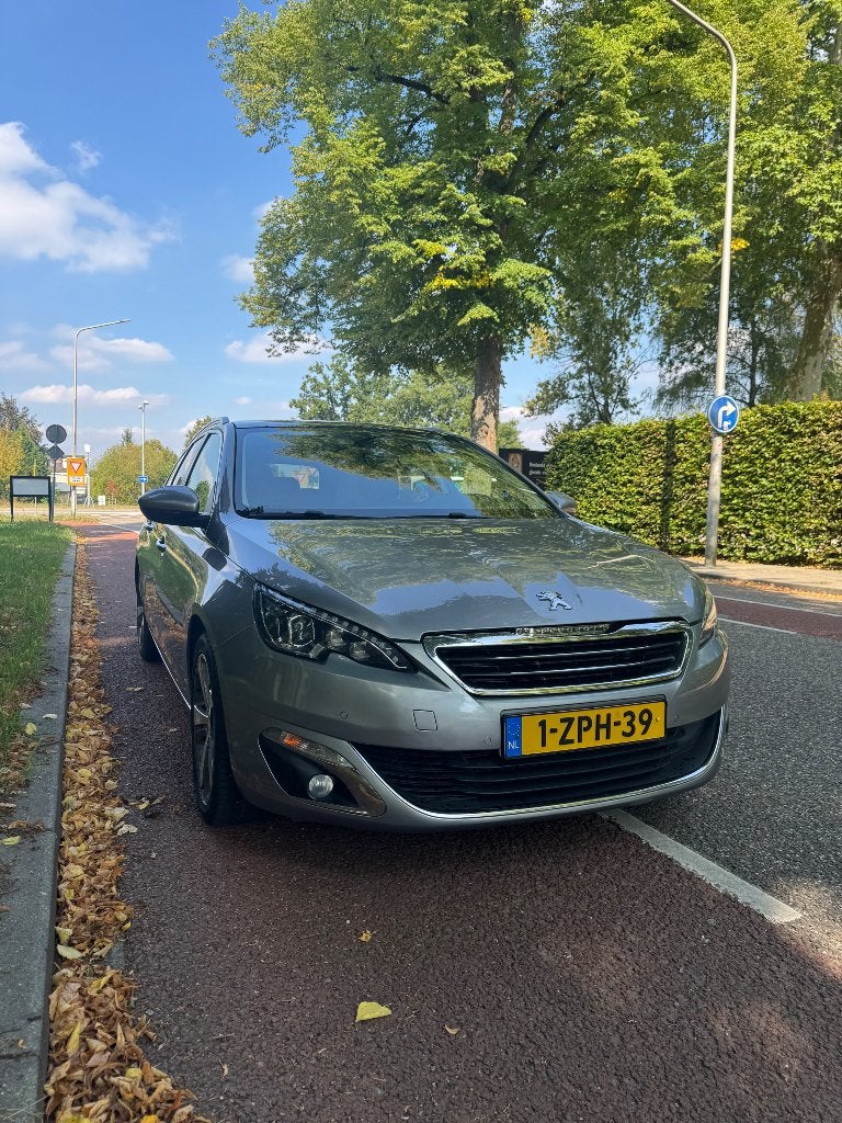 Peugeot 308, Auto's, Peugeot, Automaat, Particulier, Zilver of Grijs, Leder en Alcantara