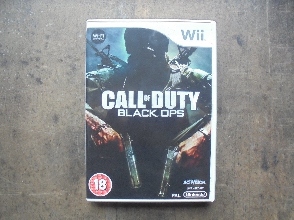 Call Of Duty Black OPS voor Wii (zie foto's), Games en Spelcomputers, Gebruikt, Vanaf 18 jaar, Shooter, 1 speler