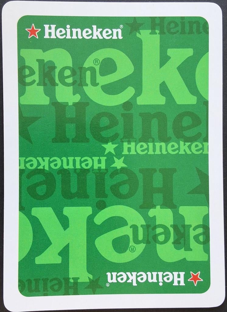 1 Joker  Heineken, Verzamelen, Speelkaarten, Jokers en Kwartetten, Ophalen of Verzenden