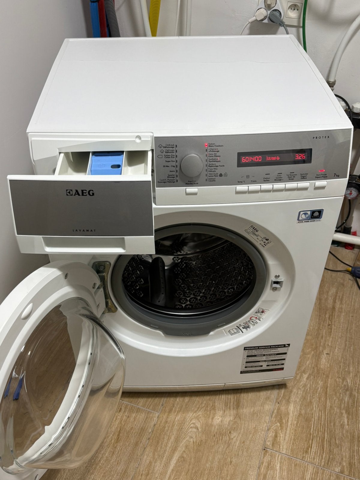 ✅AEG 7kg 1400@ wasmachine A+++, Elektronische apparatuur, Wasmachines, Ophalen, Zo goed als nieuw