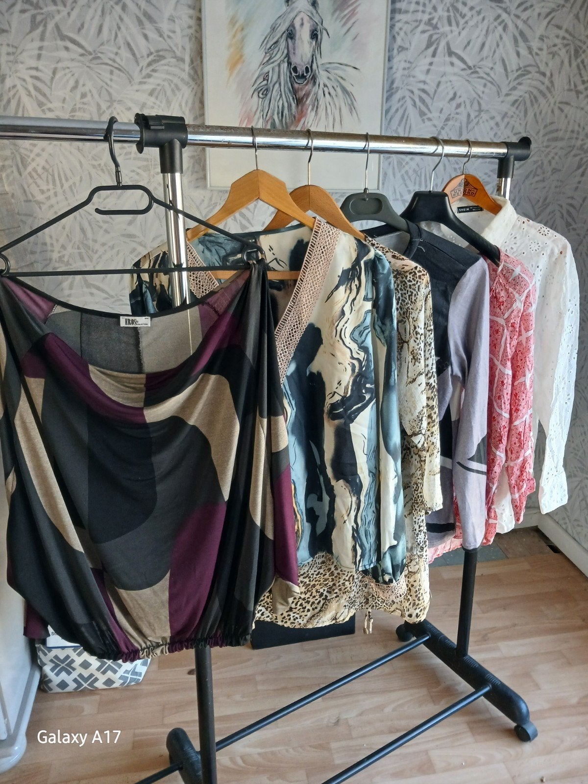 lot de vêtements, Enlèvement
