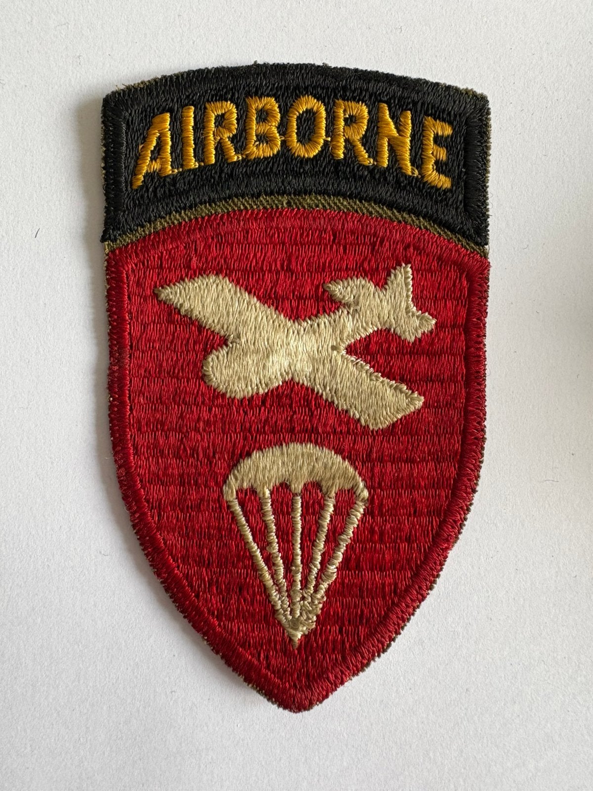 WW II US Army Airborne Command patch, Verzamelen, Ophalen of Verzenden