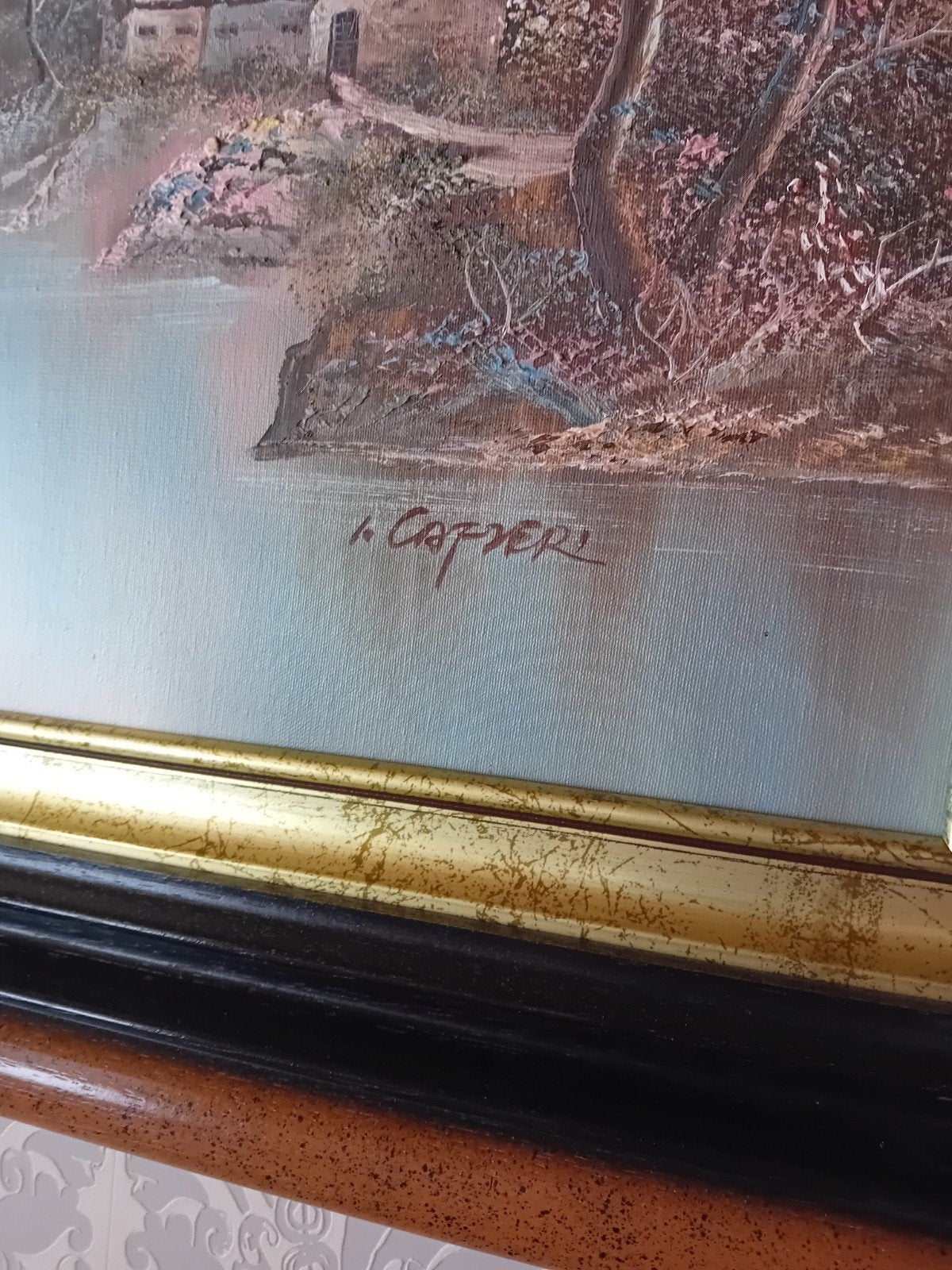 Schilderij, Ophalen