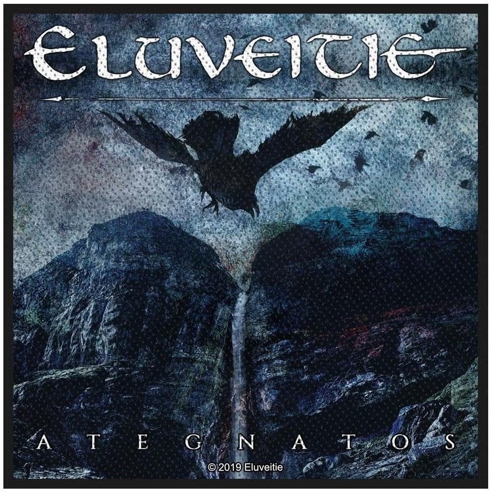 Eluveitie - Ategnatos - patch officiële merchandise, Enlèvement ou Envoi, Neuf