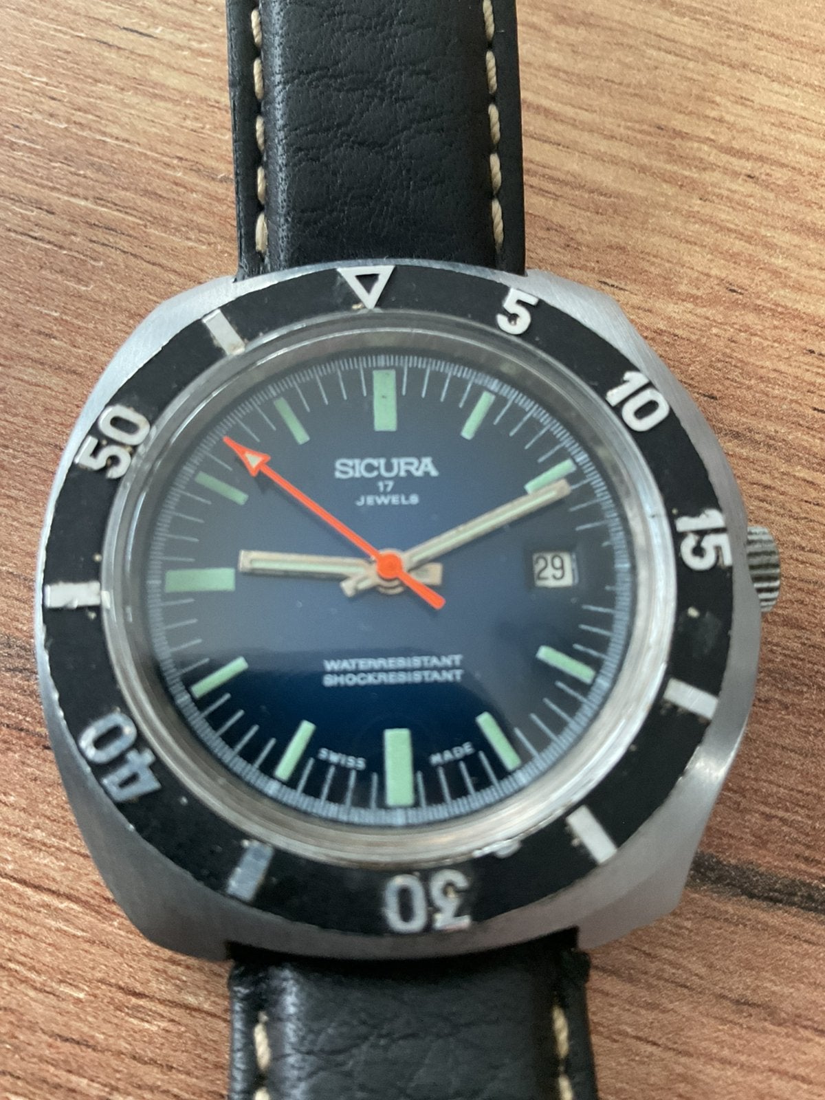 Vintage Diver ~ Sicura, Ophalen