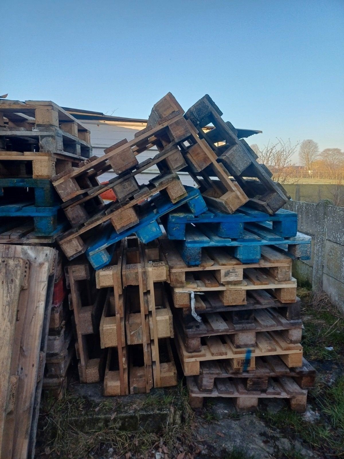 palettes euro, Enlèvement