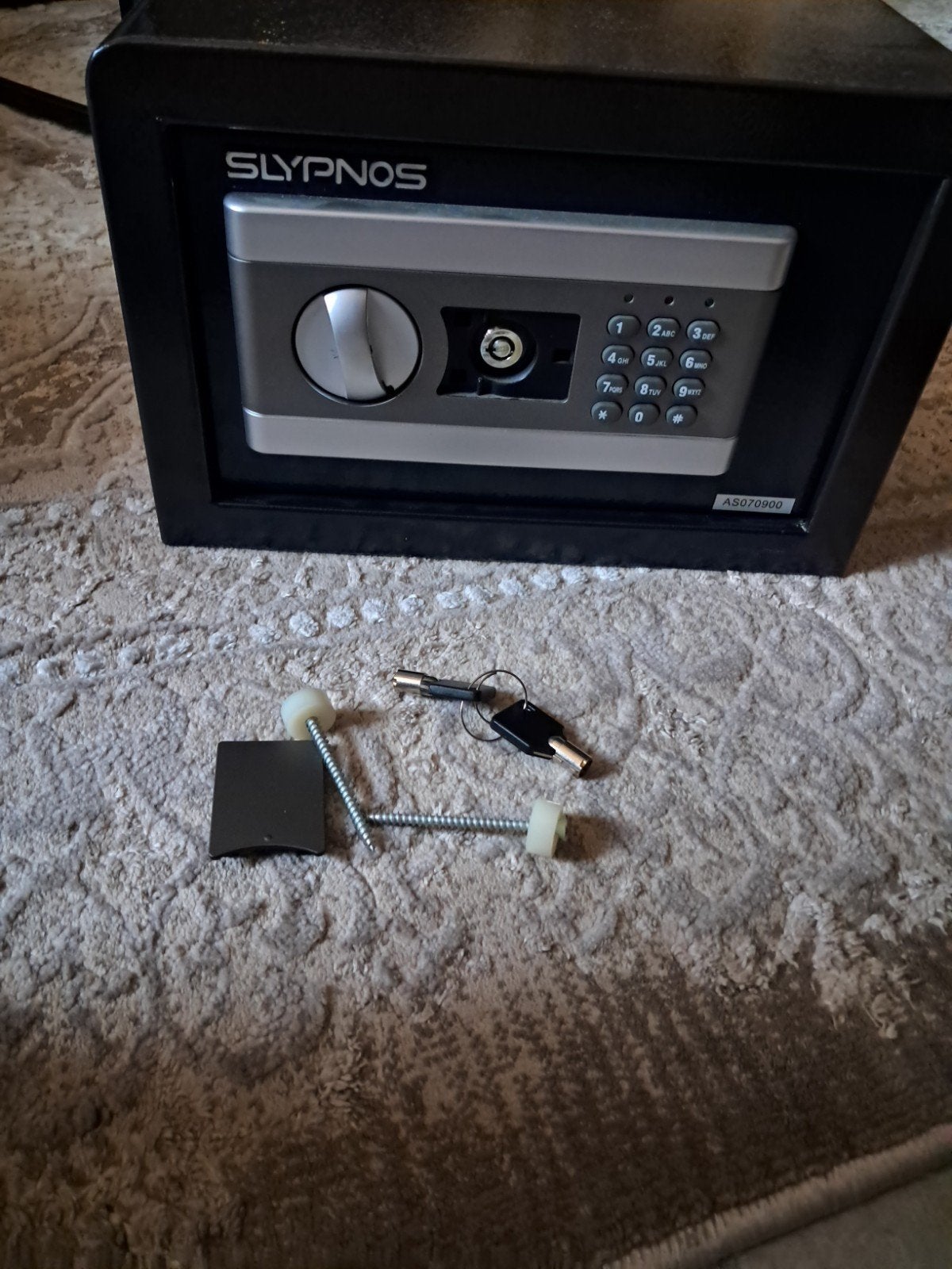 coffre fort slypnos noir, Huis en Inrichting, Ophalen, Zo goed als nieuw, Brandkast