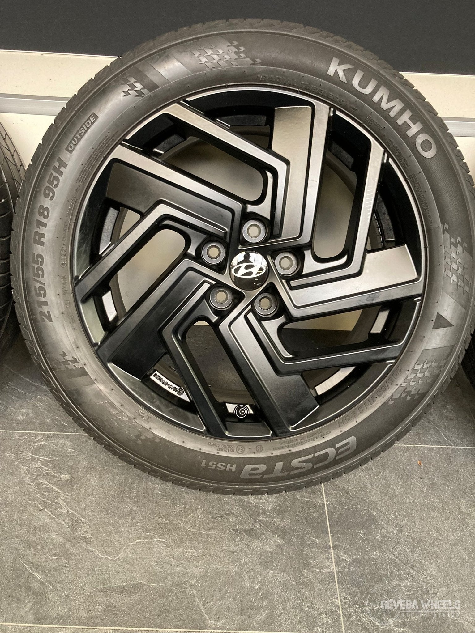 18” originele Hyundai Kona II velgen + banden 5x114.3 BE400A, Auto-onderdelen, Banden en Velgen, 18 inch, -, -, Banden en Velgen
