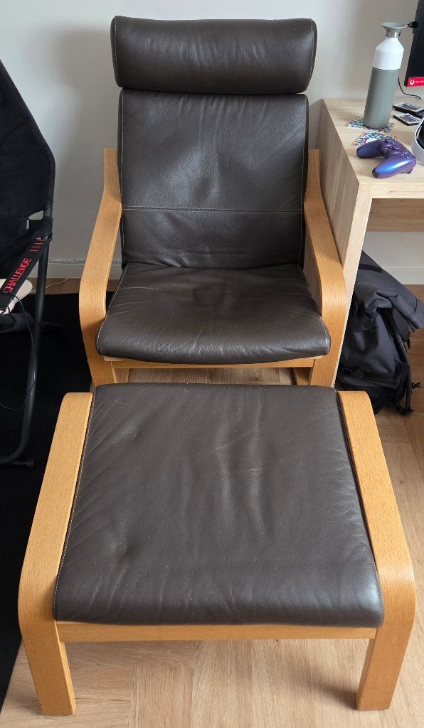 Poang Ikea, Enlèvement, Utilisé, Bois