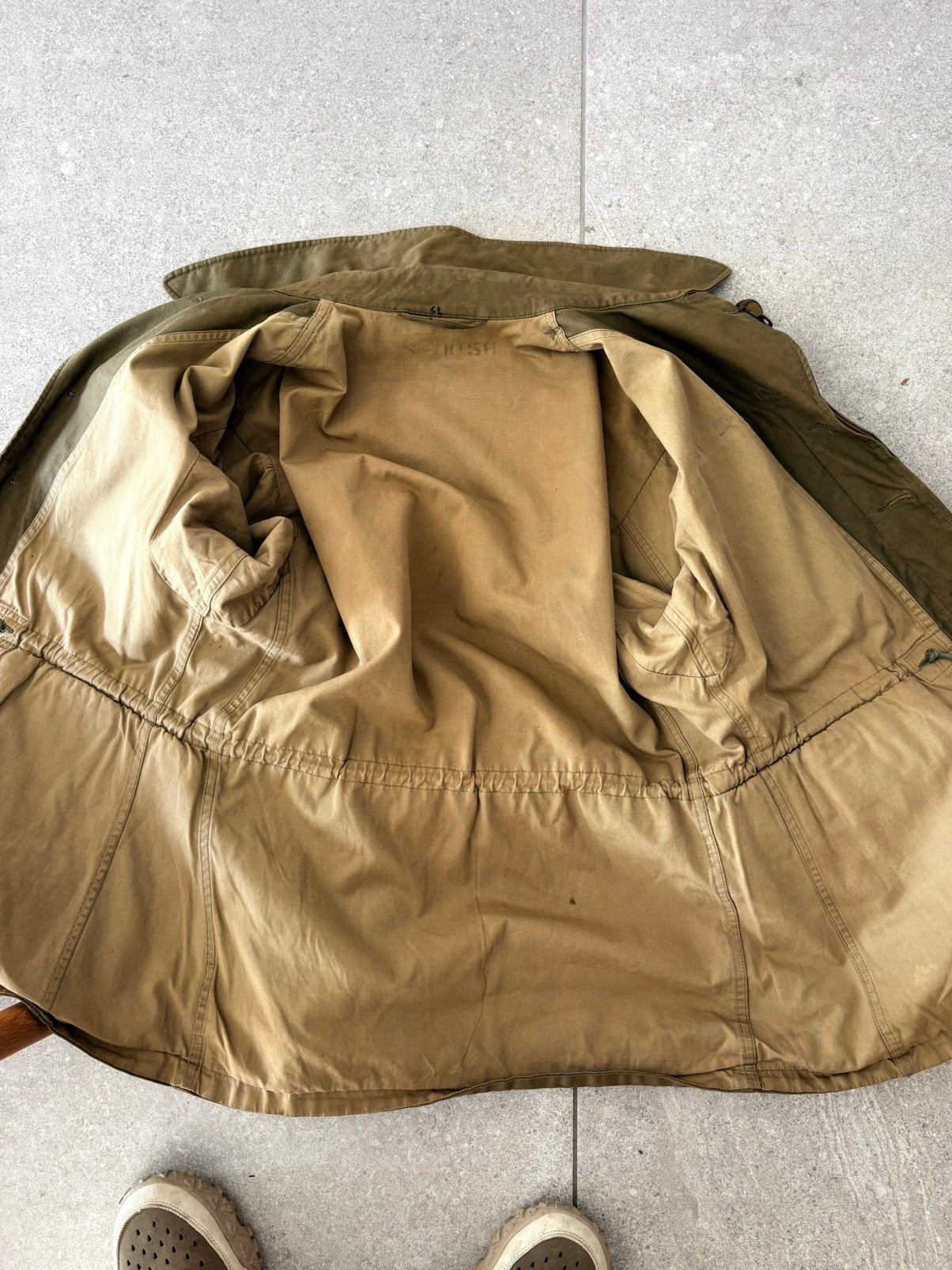 Veste m-1943 us ww2 gi ardennes premier type, Enlèvement ou Envoi, Armée de terre