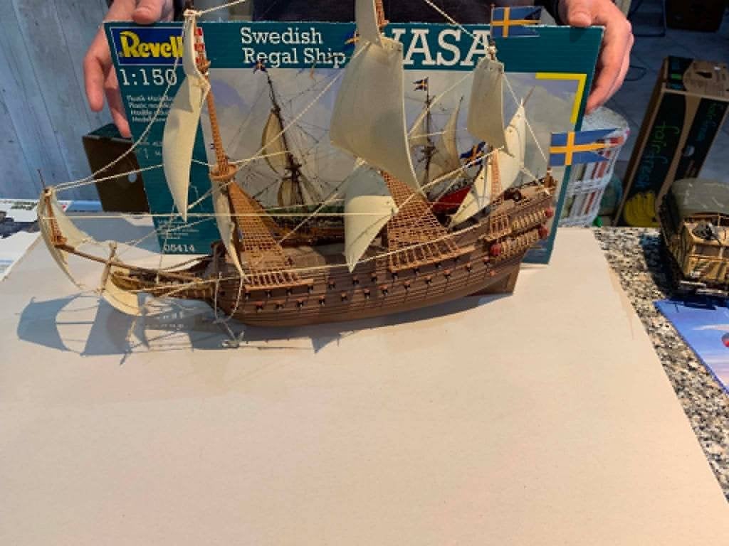 bateau revell vasa, Hobby & Loisirs créatifs, Modélisme | Bateaux & Navires, Enlèvement, Comme neuf, 1:50 à 1:200, Revell