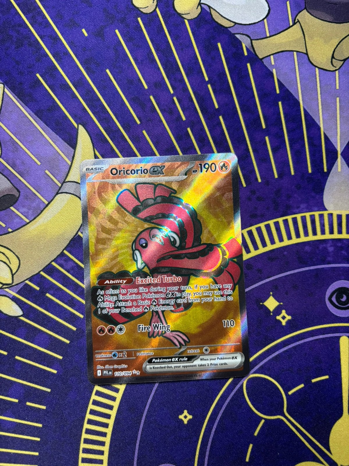 Pokemon Oricorio ex - Phantasmal flames, Ophalen of Verzenden, Nieuw, Losse kaart, Foil