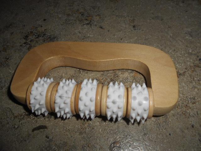 Accessoire de rouleau de massage pour les mains en bois, Sports & Fitness, Enlèvement ou Envoi, Neuf