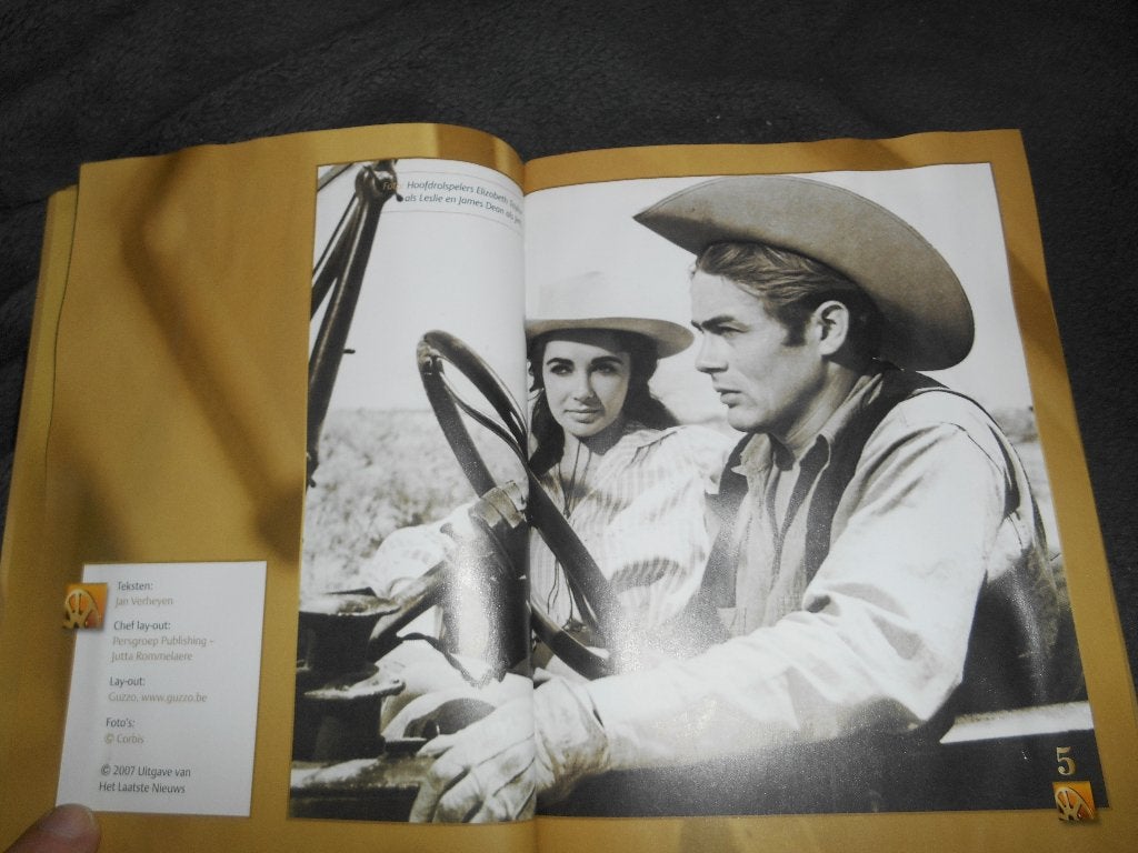 DVD Géant (James Dean) avec livret, Ophalen of Verzenden