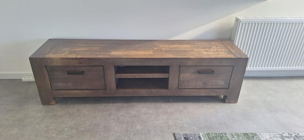 Tv kast kwalitatief hout, Enlèvement, Comme neuf
