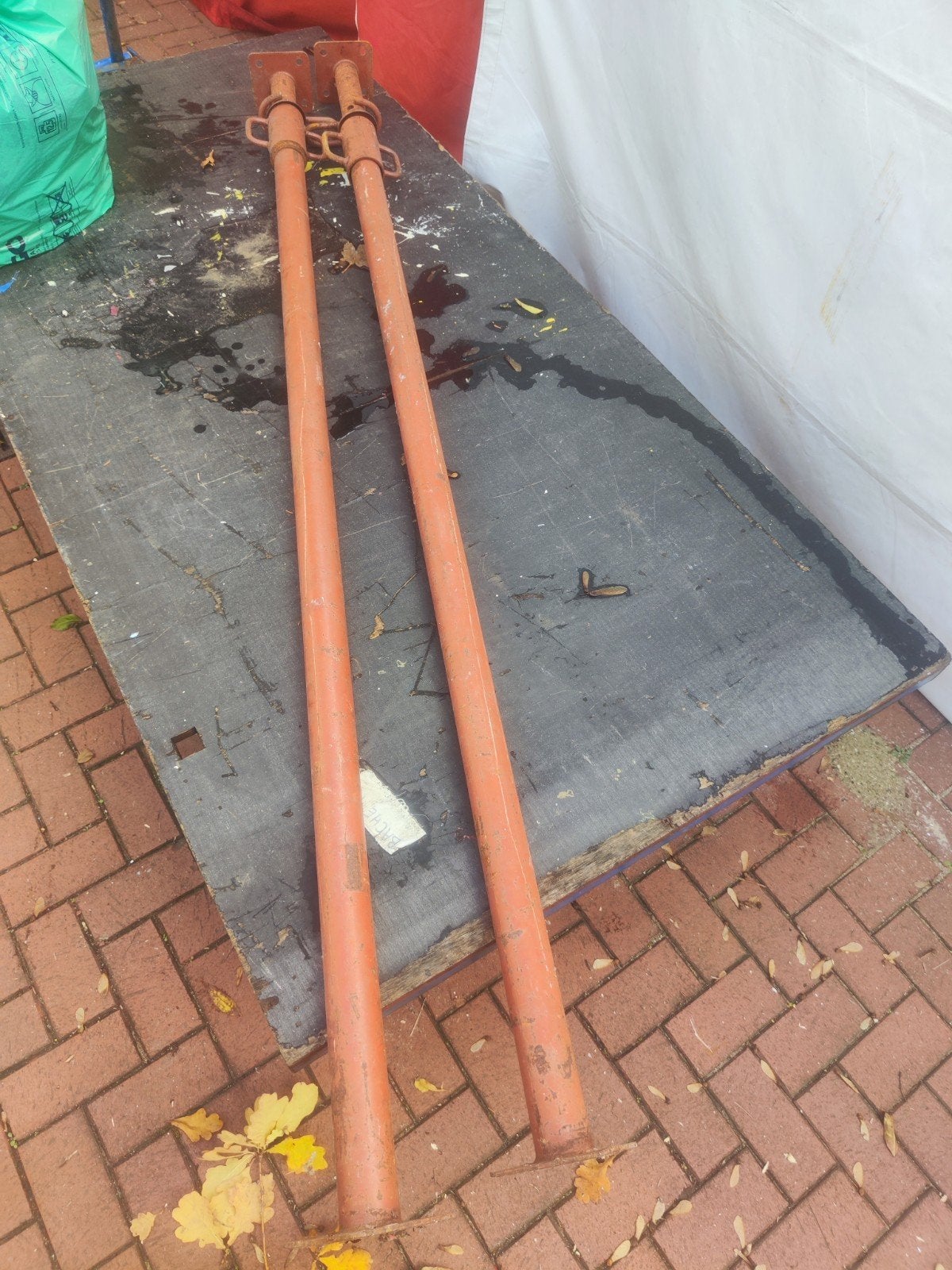 2 schoren 200cm, Ophalen, Gebruikt