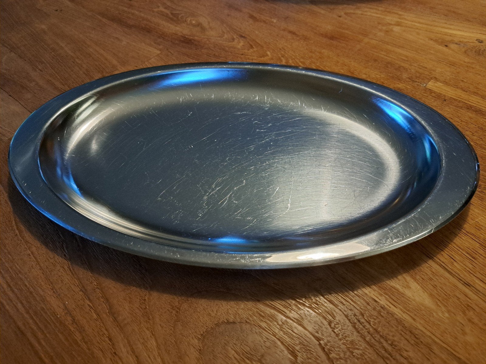 roestvrijstalen dienschaal, Maison & Meubles, Accessoires pour la Maison | Plateaux, Enlèvement