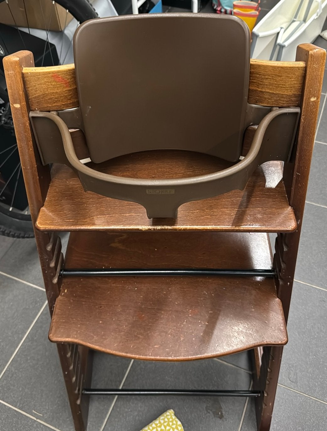 Trip trap met toebehoren, Kinderen en Baby's, Kinderstoelen, Ophalen, Zo goed als nieuw, Meegroeistoel