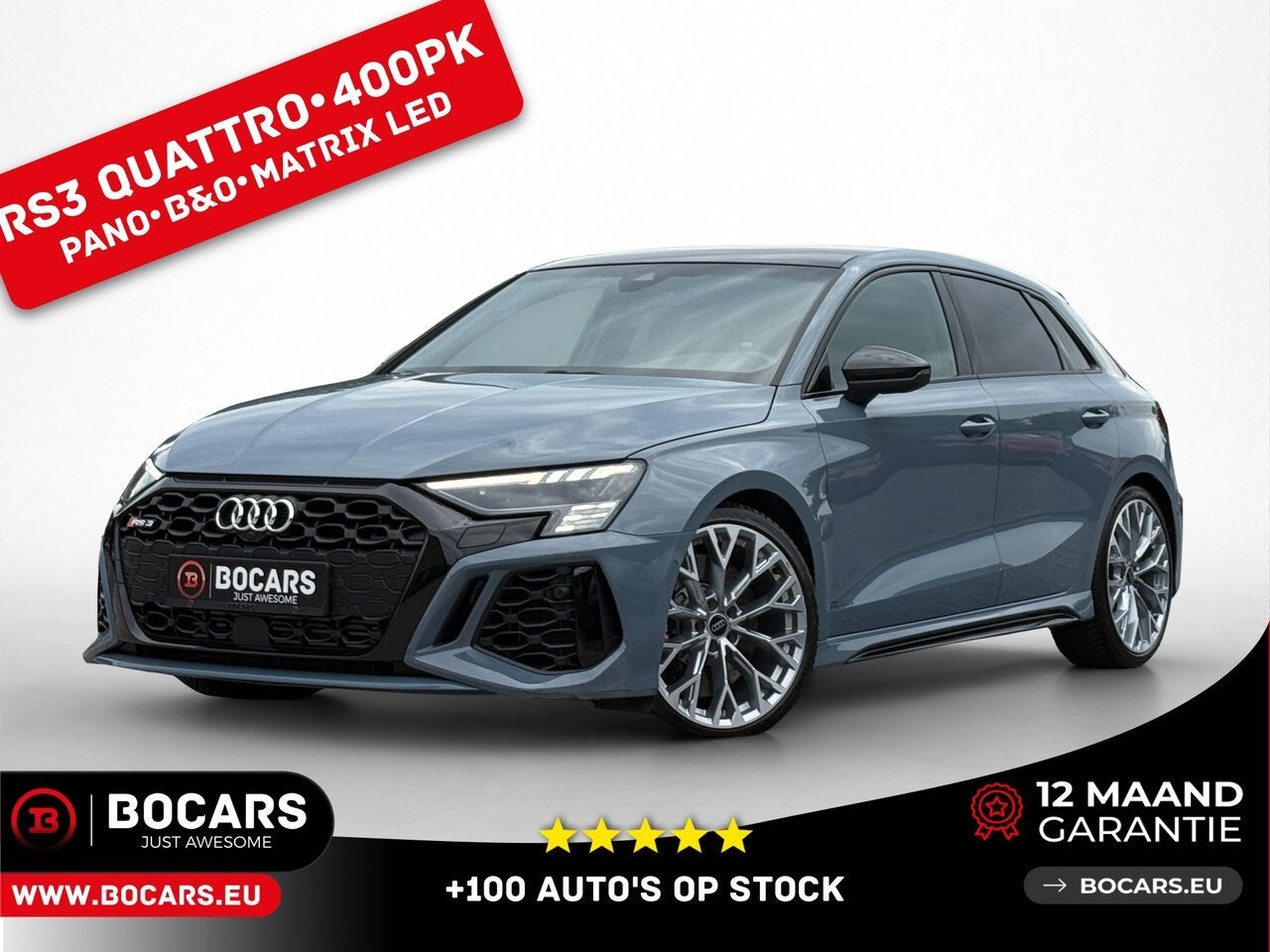 Audi RS3 Quattro, Auto's, Audi, 400 pk, RS3, 0 kg, USB