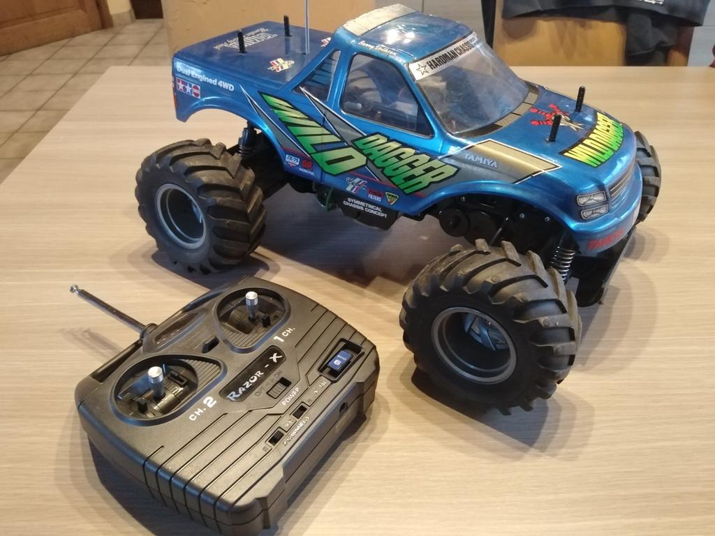 Camion monstre Tamiya Wild Dagger, Hobby & Loisirs créatifs, Enlèvement ou Envoi